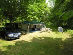 Location - Caravane Duo - Camping Le Moulin des Donnes