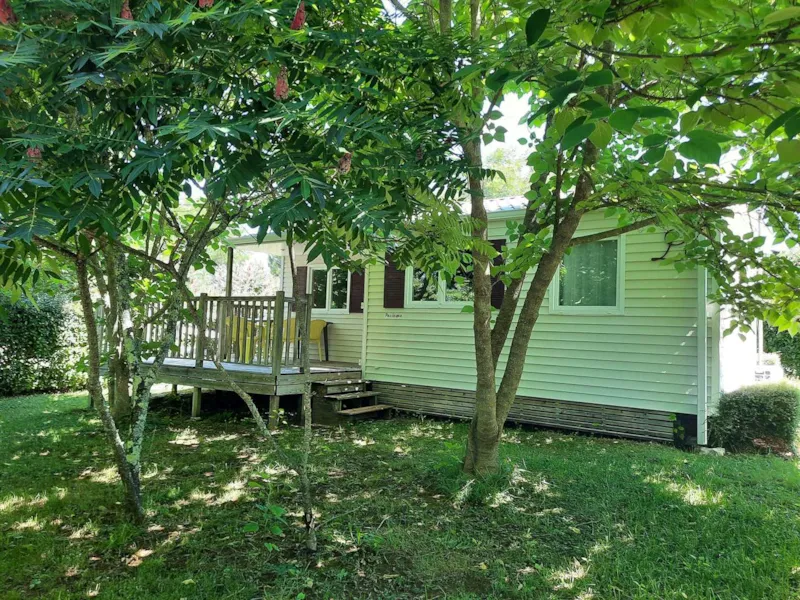 Mobil-Home Louisiane Climatisé Tout Confort Avec Terrasse