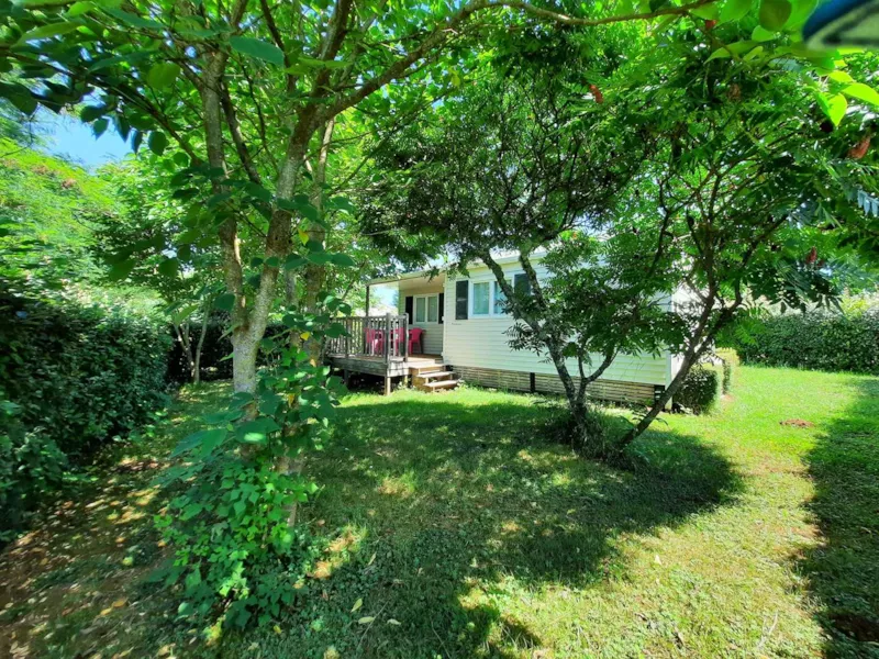 Mobil-Home Louisiane Climatisé Tout Confort Avec Terrasse