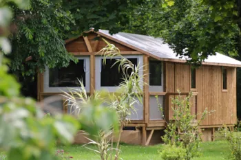 Mietunterkunft - Kabine 34M² / 2 Zimmer (Terrasse 10M²) - Camping Du Port