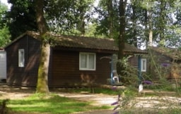 Mietunterkunft - Chalet (Pro Woche) - Camping LES CHALETS SUR LA DORDOGNE
