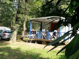Mietunterkunft - Panoramic (Pro Woche) - Camping LES CHALETS SUR LA DORDOGNE