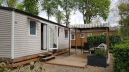 Accommodation - O'phéa Montal Tribu 3 Bedrooms 31M2 - Camping LES CHALETS SUR LA DORDOGNE