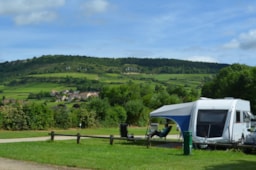 Pitch - Comfort Package, With Electricity - Camping de Santenay