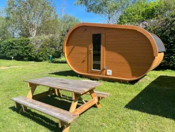 Mietunterkunft - Natur-Übernachtungshütte - Camping de Santenay