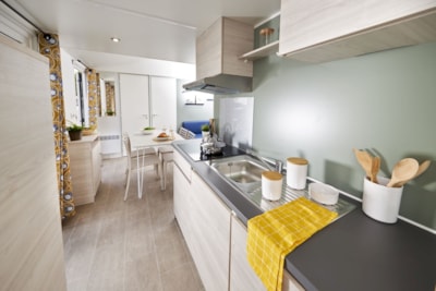Mobile home 28m² - 2 bedrooms - with TV - — 2
