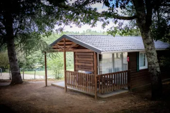 Location - Chalet 25M² - 2 Chambres - - Camping Domaine Le Quercy