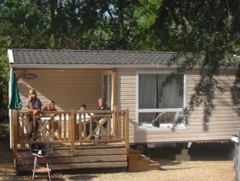 Location - Loggia 28M² - 2 Chambres - - Camping Domaine Le Quercy