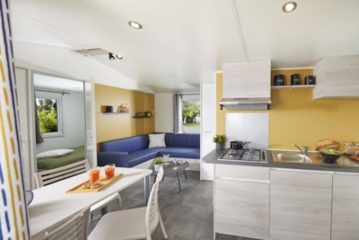 Mobile-home 28m² - 2 bedrooms (bed 160cm) - without TV - — 2