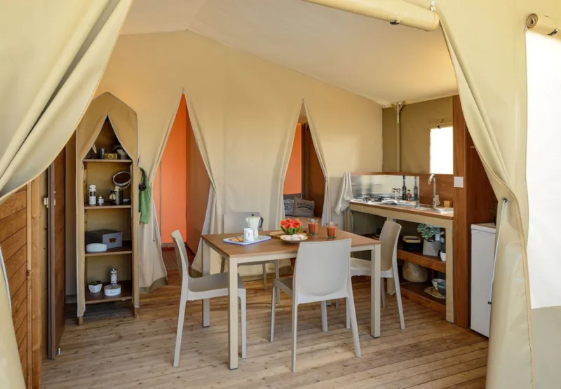 Tente Lodge 21M² - 2 Chambres -