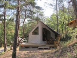 Accommodation - Tent Lodge Sahari 25M² - 2 Bedrooms - Camping La Grangeonne
