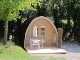 Location - Nature - Pod 12M² - Sans Sanitaires   2 Adultes 1 Enfant - Camping La Grangeonne