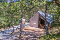 Accommodation - Lodge - Tent Lodge Sahari 25M² - 2 Bedrooms - Camping La Grangeonne