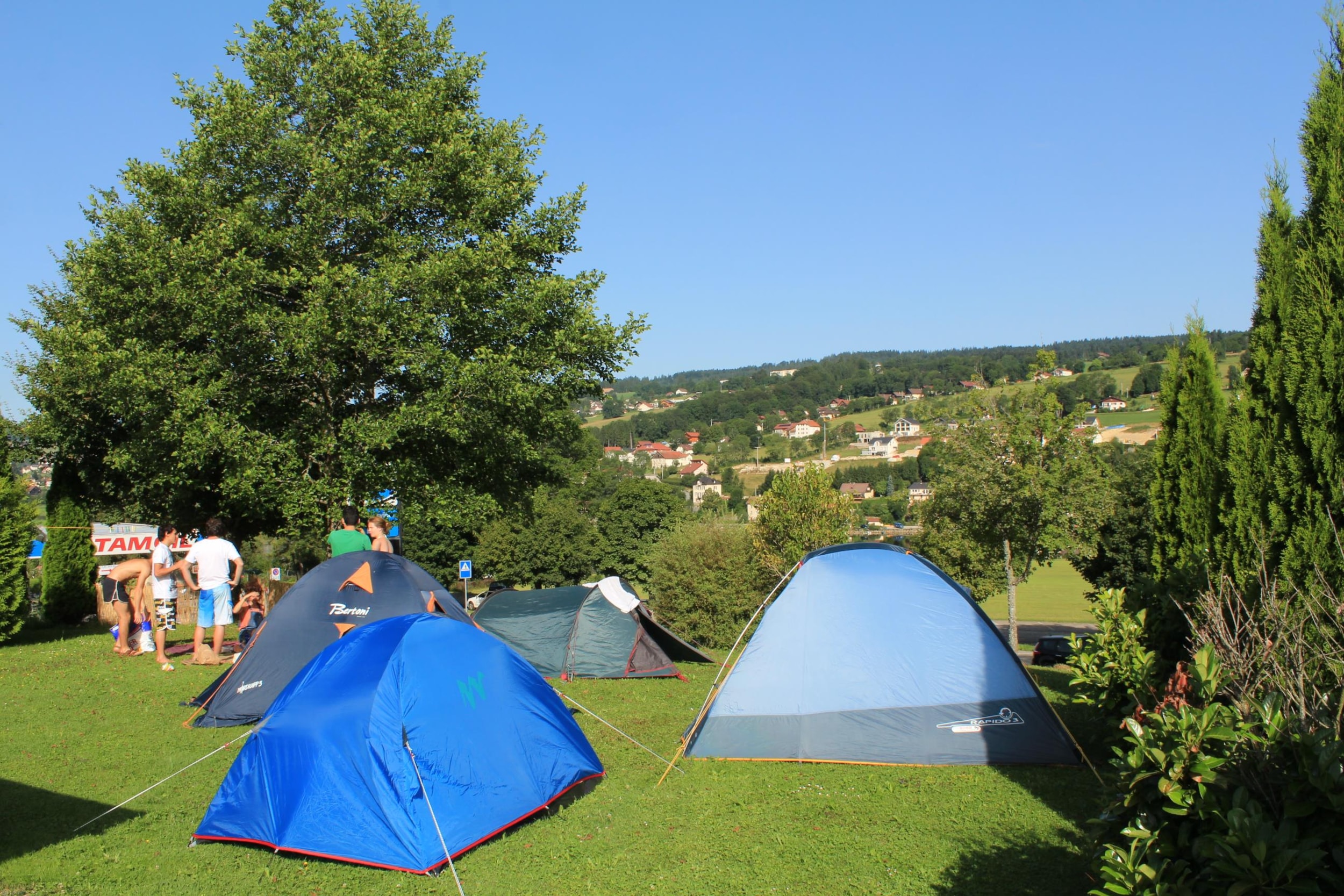 Camping Lac des Brenets — Foto 8