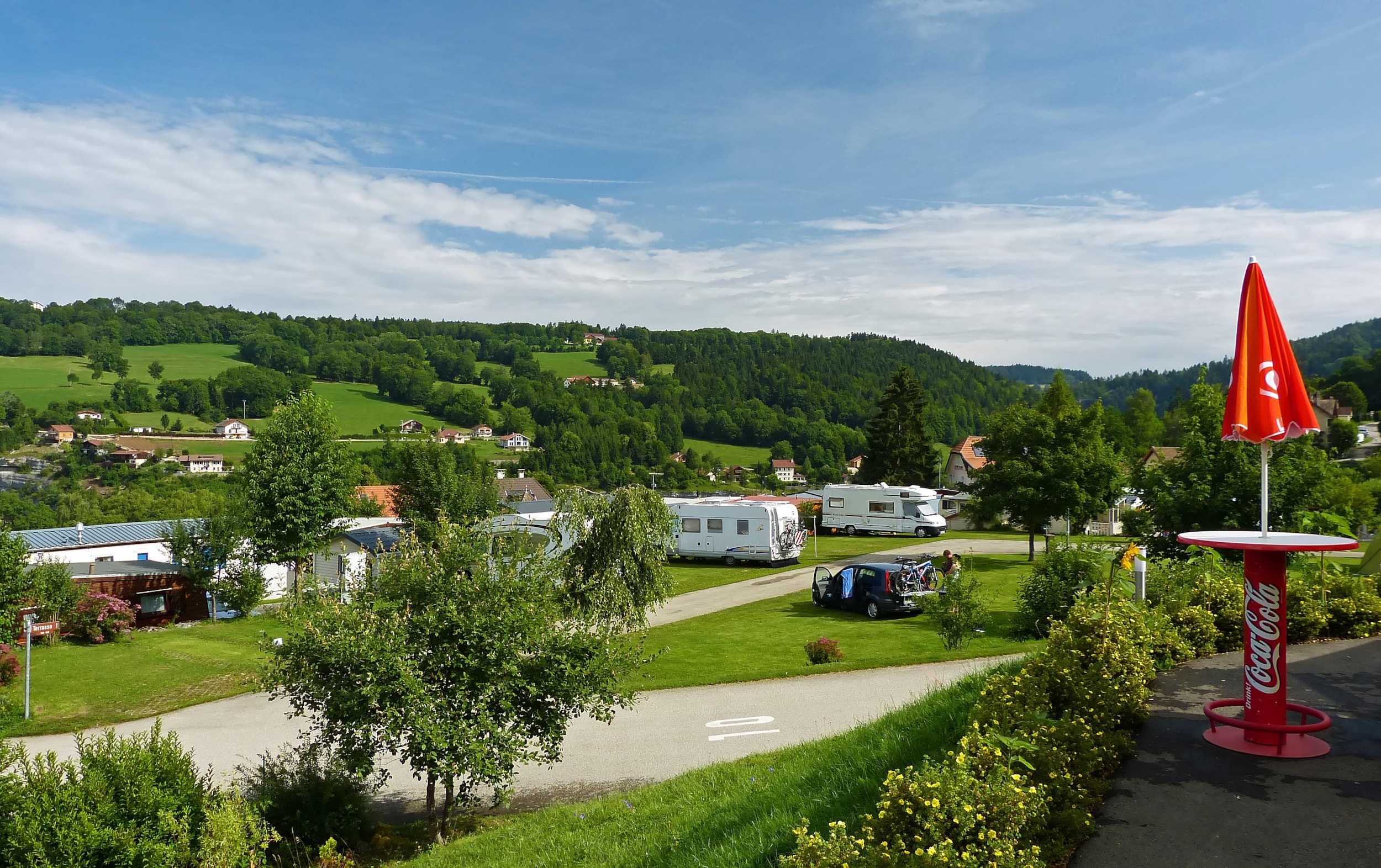 Camping Lac des Brenets — Foto 4