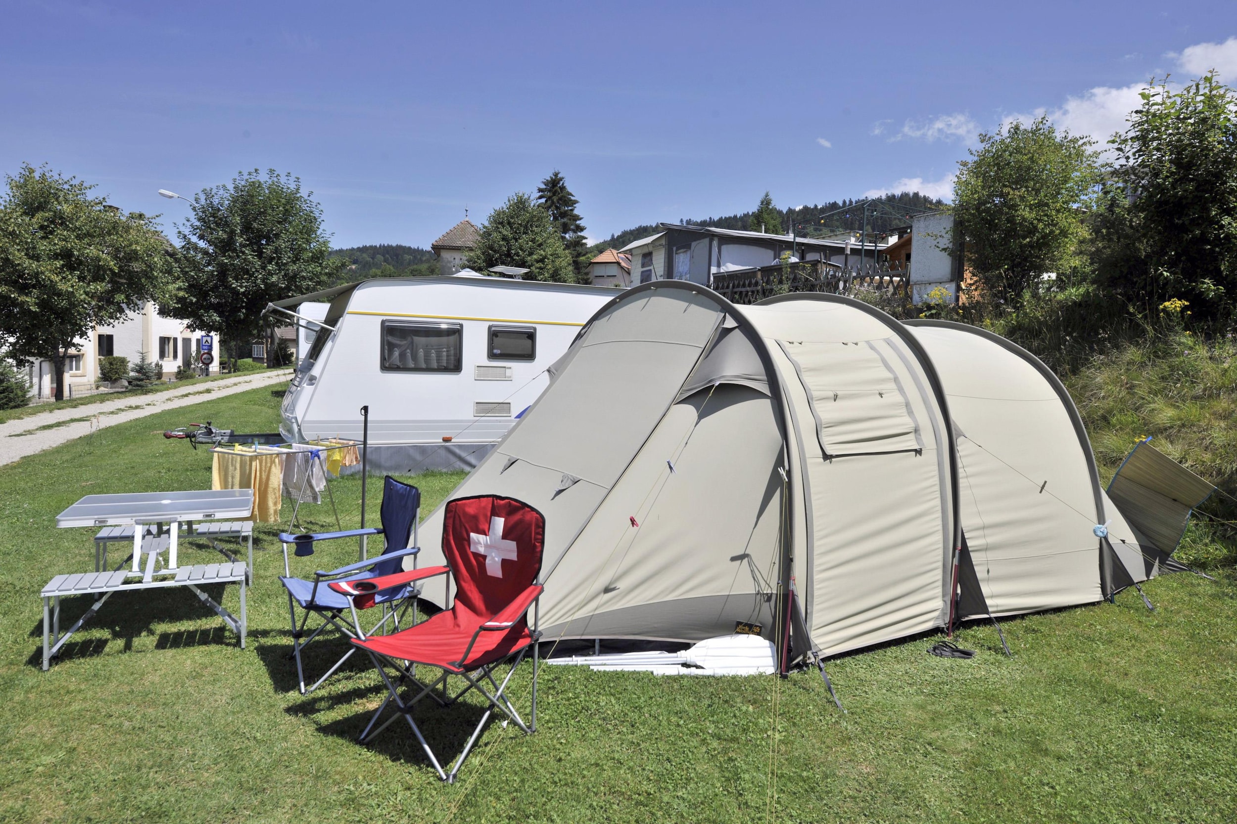 Camping Lac des Brenets — Foto 6