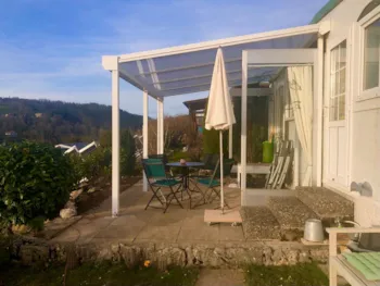 Mietunterkunft - Mobilheim Lavandou - Camping Lac des Brenets