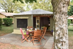 Alojamiento - Tienda Amueblada Caraïbes - Camping LE BOIS DE SOPHIE