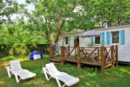 Accommodation - Mobile Home Horizon 2 Bedrooms (Shaded) - Camping LA RIVIERE