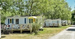 Accommodation - Mobile-Home Horizon 3 Bedrooms (Shaded) - Camping LA RIVIERE