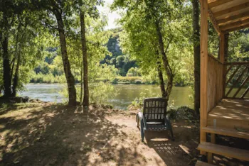 Mietunterkunft - Mobilheim Grand  Rand Der Dordogne - Camping LA RIVIERE