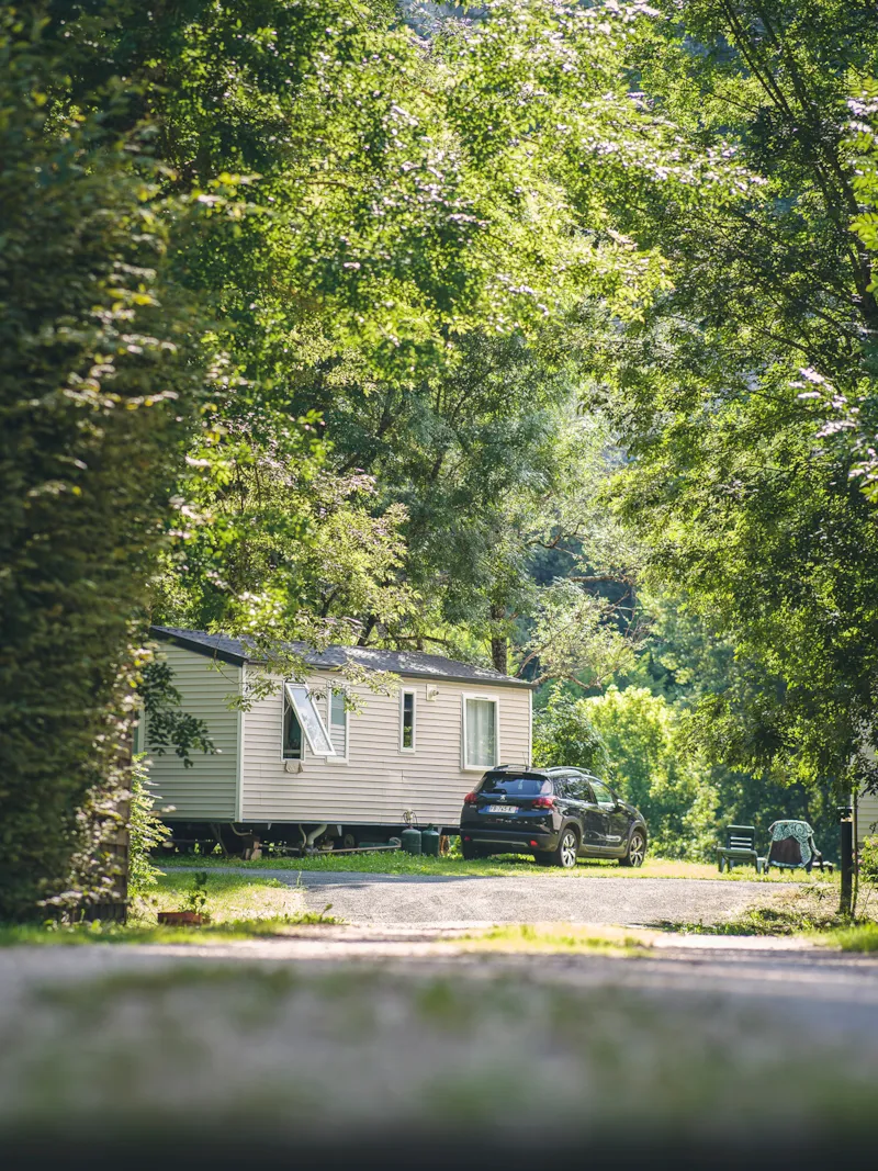 Mobilhome Evasion Au Bord De La Dordogne, Tranquilité Et Magnifique Panorama.