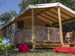 Accommodation - Bungalow Ecolodge With Shower, Toilet (2017) - Camping Au Mica