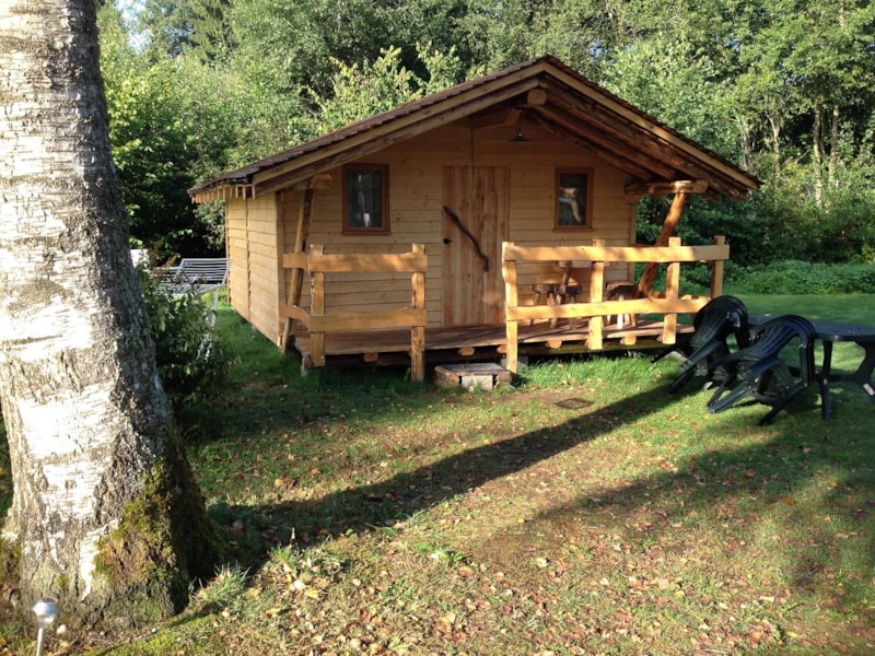 Cabane Vosgienne 24m² 4p with sanitary facilities 2017