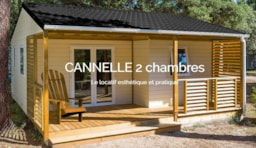 Location - Chalet Cannelle 5 Pers De 2018 - Camping Au Mica