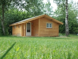 Huuraccommodatie(s) - Wood Chalet 6P With Sanitary Facilities 28M² (2018) - Camping Au Mica