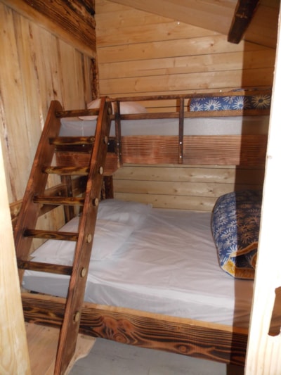 Wooden chalet - 28m² from 2018 with sanitary facilities, reinforced insulation, terrace — 7