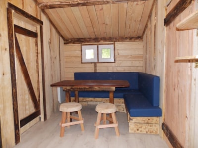 Wooden chalet - 28m² from 2018 with sanitary facilities, reinforced insulation, terrace — 6