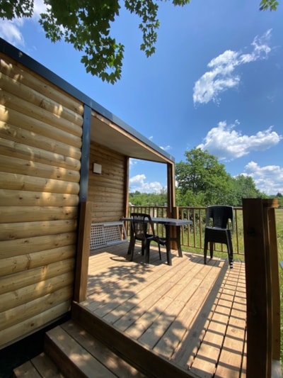Mobichalet trio - 29m² with semi-covered terrace + dishwasher (2021) — 2