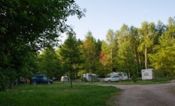 Kampeerplaats(en) - Comfort Pakket: Standplaats Met 6A Elektriciteit + Auto - Camping Au Mica