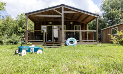 Chalet douglas - with dishwasher - 3 bedrooms - 35m² and covered terrace (2022) — 7