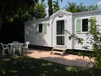 Mietunterkunft - Mobilheim - Camping Les Micocouliers