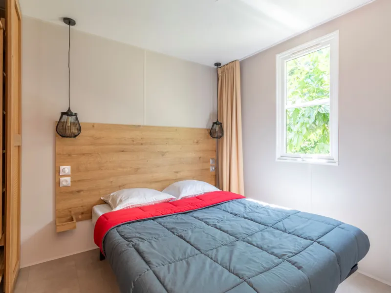 Mobil-Home Premium 33M² - 3 Chambres + Terrasse 15M² + Tv + Clim + Lv