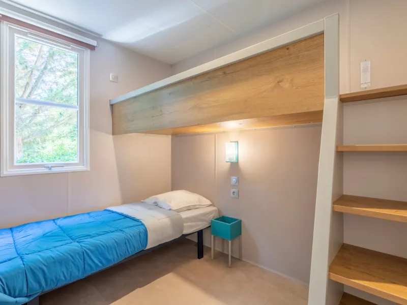 Mobil-Home Premium 33M² - 3 Chambres + Terrasse 15M² + Tv + Clim + Lv