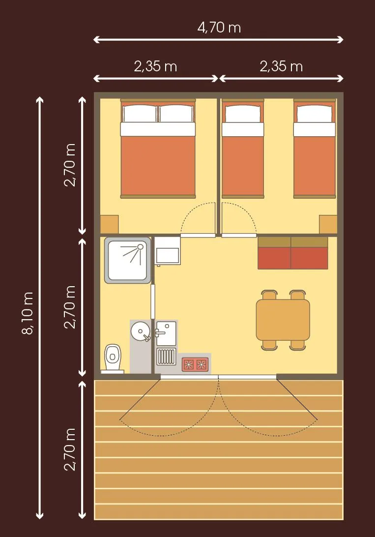Cabane Perchée Insolite Premium (2 Ch)