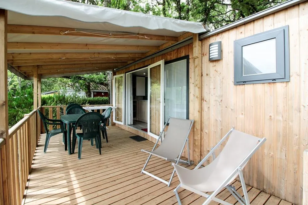 Location - Mobil-Home Privilège Saint Cirq Lapopie 3 Ch - Tv - Sites et Paysages Les Hirondelles