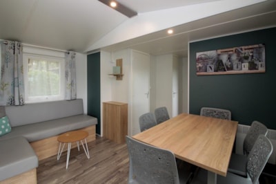 Mobile-home Saint-Cirq-Lapopie 3 bedrooms - TV