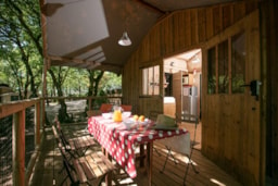 Accommodation - Stilted Cabin - 2 Bedr - Sites et Paysages Les Hirondelles