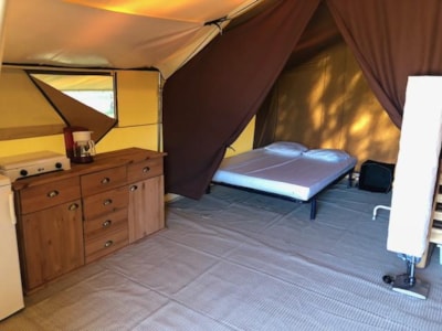Lodge tent Insolite nature - 2 bdrms - without sanitary facilities