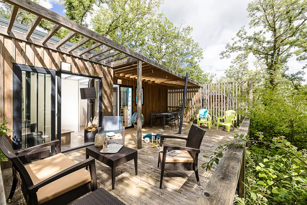 Location - Chalet Premium 2 Ch - Tv - Clim - 2 Sdb - Sites et Paysages Les Hirondelles