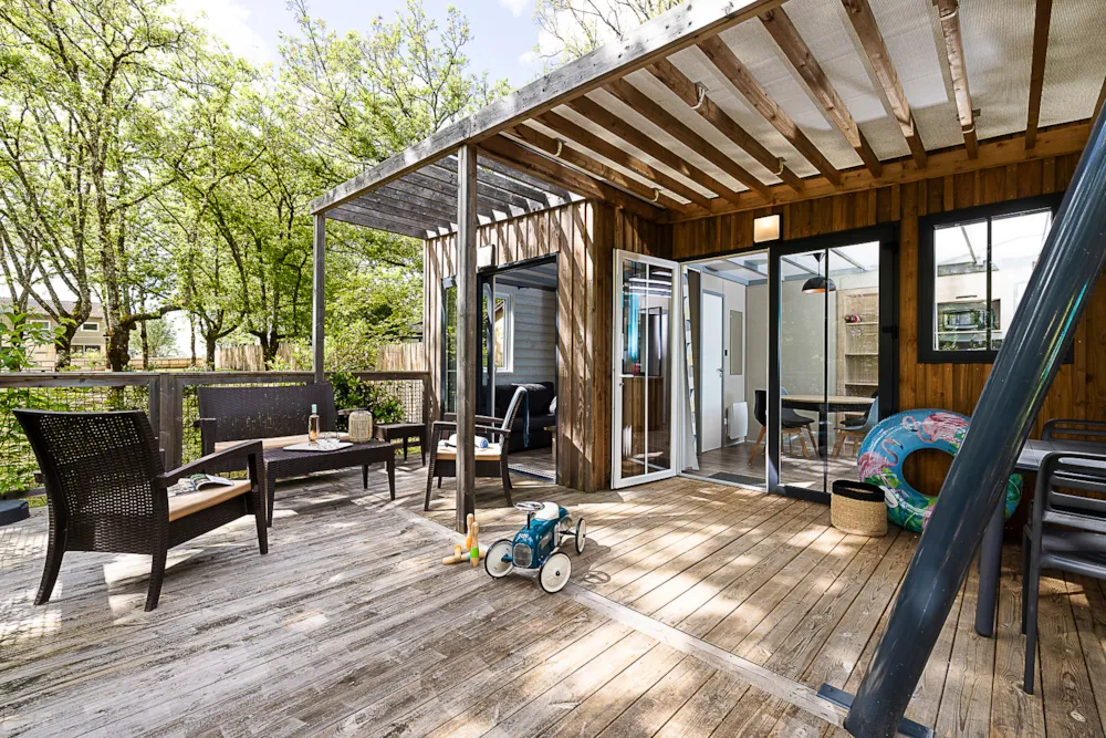 Location - Chalet Premium (2 Ch) - Tv - Clim - 2 Sdb - Sites et Paysages Les Hirondelles