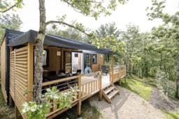 Alojamiento - Premium Mobil-Home Lacave - 2 Bedrooms - Tv - 2 Bathrooms - Sites et Paysages Les Hirondelles