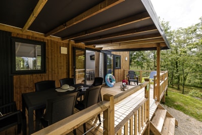 Premium Mobil-home Lacave - 2 bedrooms - TV - 2 bathrooms