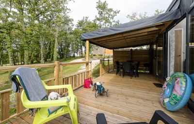 Premium Mobil-home Lacave - (2 bedrooms) - TV - 2 bathrooms