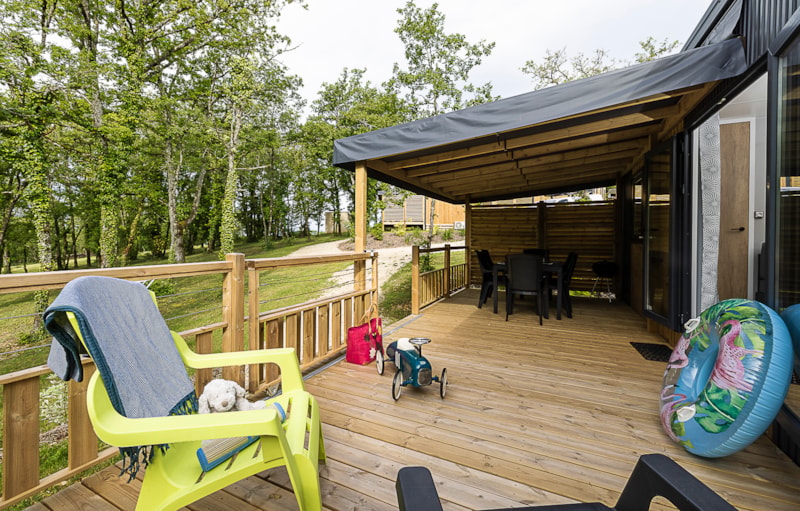 Premium Mobil-home Lacave - (2 Schlafzimmer) - TV - 2 Bäder