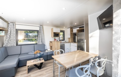 Premium Mobil-home Lacave - (3 bedrooms) - TV - 2 bathrooms